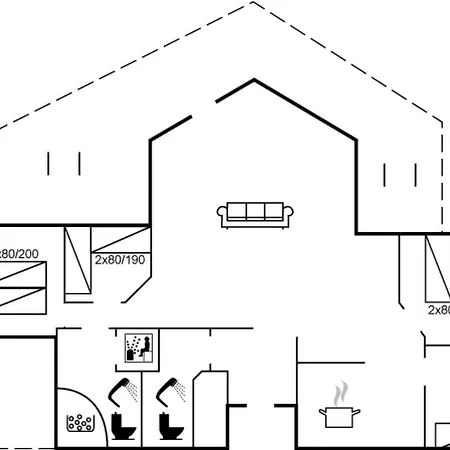 Nermin - 100m From The Sea By Interhome * Хвиде-Санде
